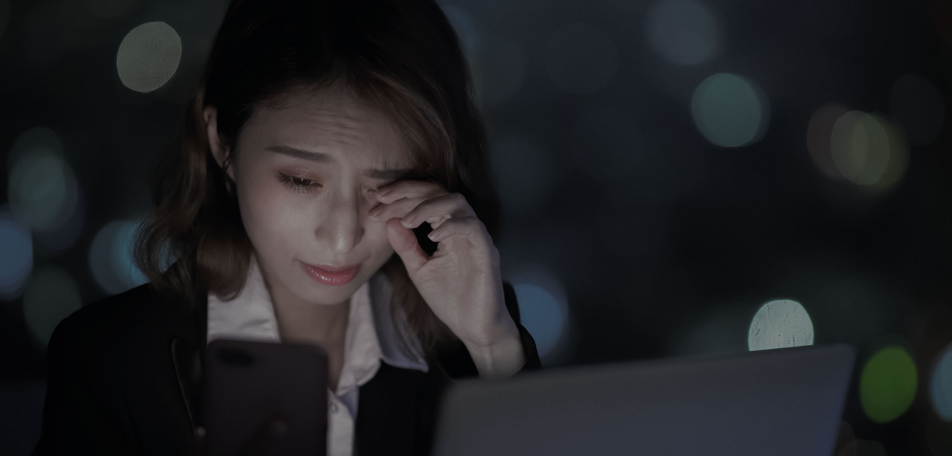 Too much blue light, harms you and your wellbeing